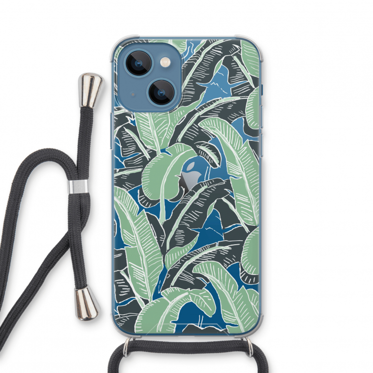 This Sh*t Is Bananas: iPhone 13 mini Transparant Hoesje met koord
