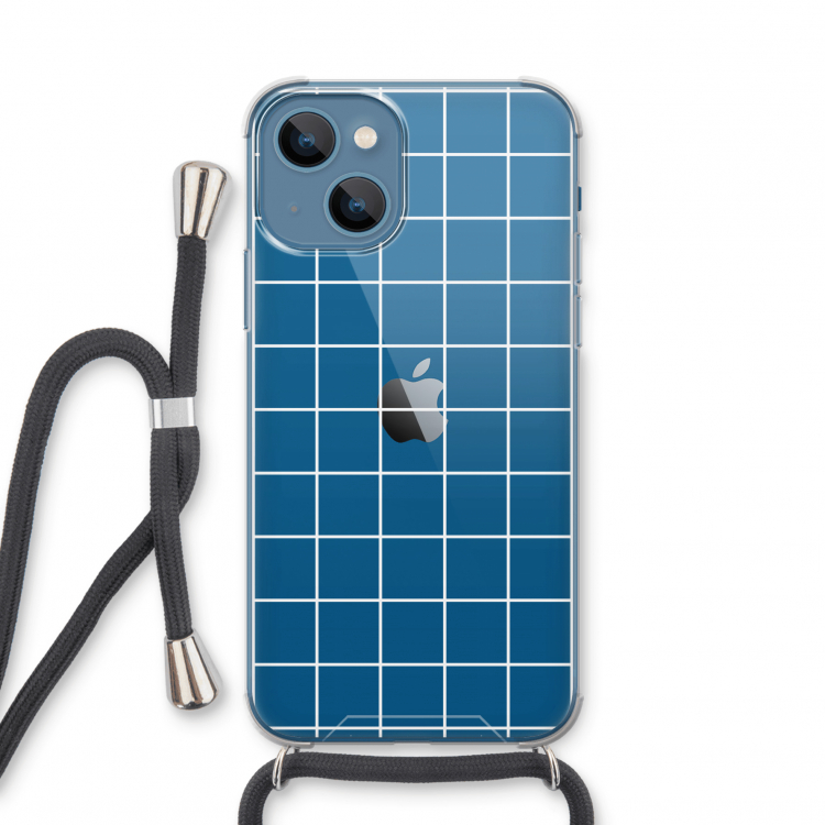 Rooster 2: iPhone 13 mini Transparant Hoesje met koord