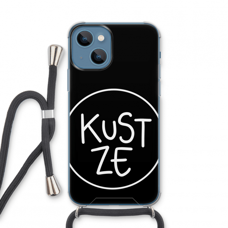 KUST ZE: iPhone 13 mini Transparant Hoesje met koord