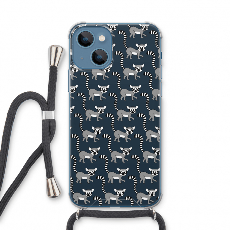 Makis: iPhone 13 mini Transparant Hoesje met koord