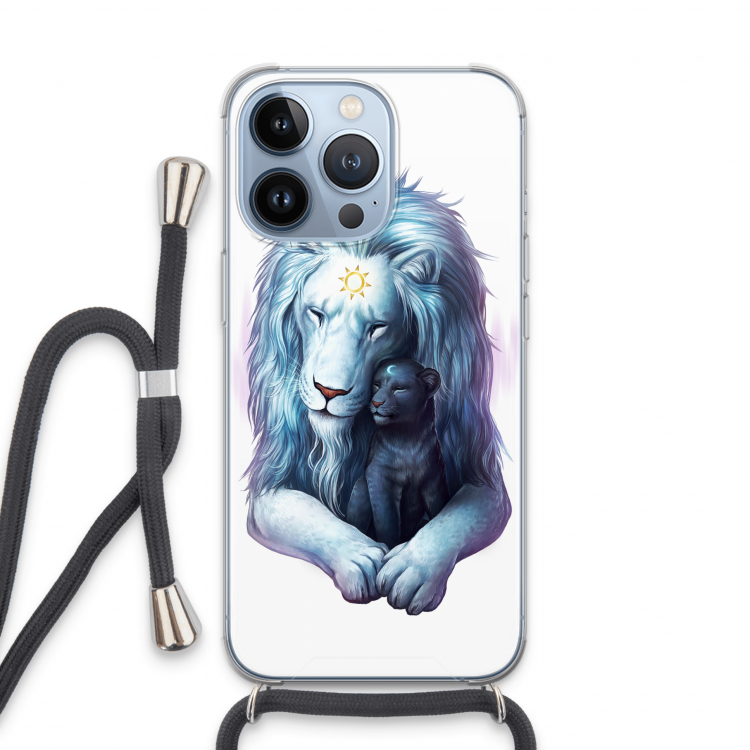 Child Of Light: iPhone 13 Pro Transparant Hoesje met koord
