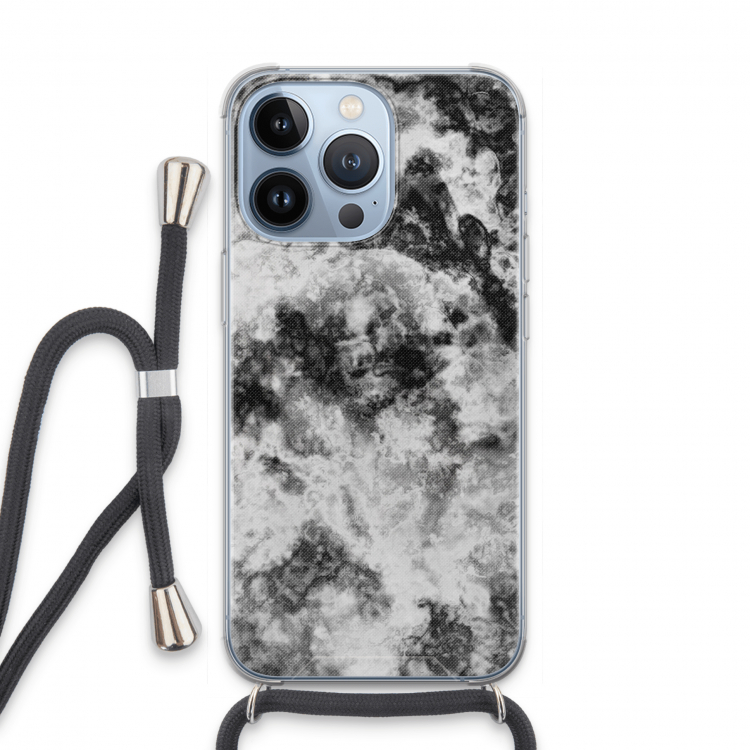 Onweer: iPhone 13 Pro Transparant Hoesje met koord