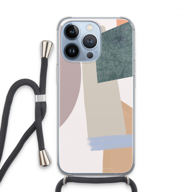 Lindo: iPhone 13 Pro Transparant Hoesje met koord