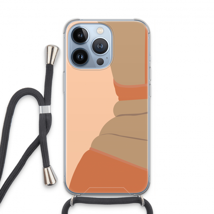 Bikini: iPhone 13 Pro Transparant Hoesje met koord
