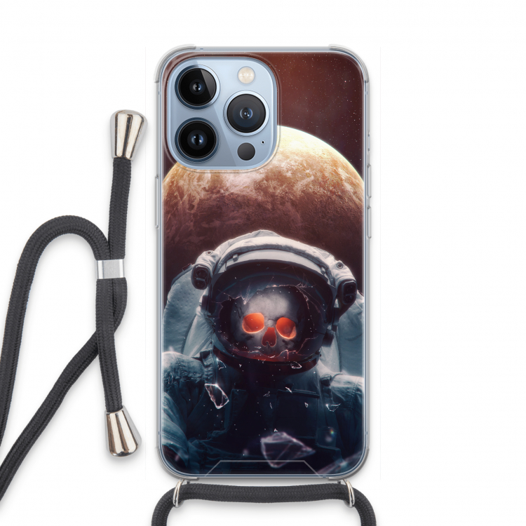 Voyager: iPhone 13 Pro Transparant Hoesje met koord
