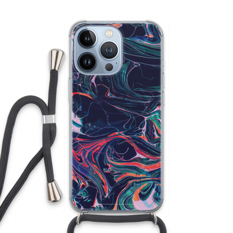 Light Years Beyond: iPhone 13 Pro Transparant Hoesje met koord