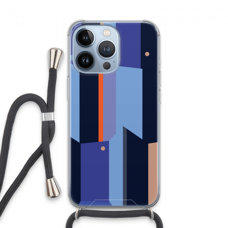 Gestalte 3: iPhone 13 Pro Transparant Hoesje met koord