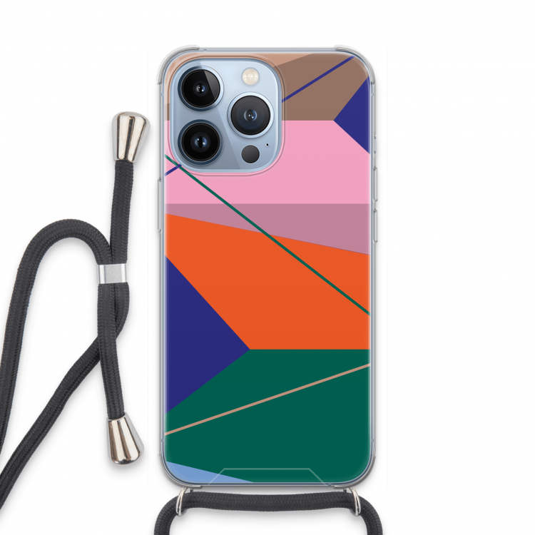 Gestalte 1: iPhone 13 Pro Transparant Hoesje met koord