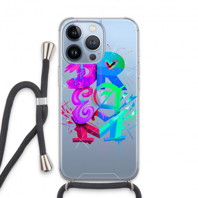Dream: iPhone 13 Pro Transparant Hoesje met koord