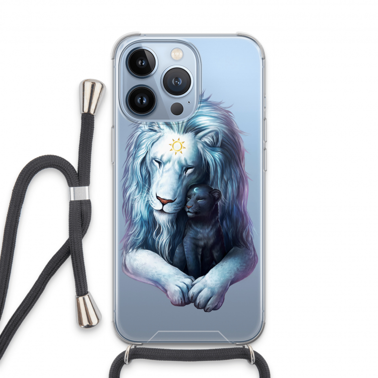 Child Of Light: iPhone 13 Pro Transparant Hoesje met koord