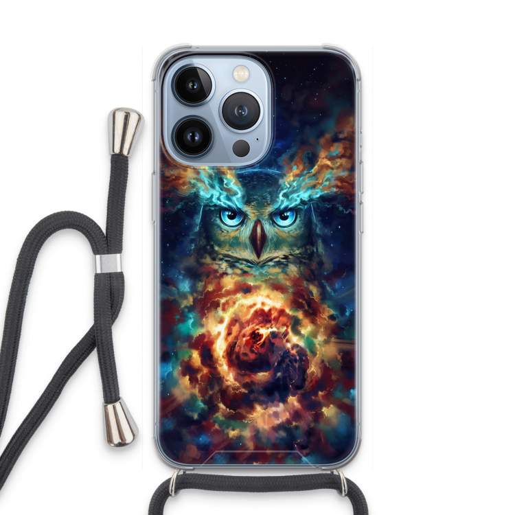 Aurowla: iPhone 13 Pro Transparant Hoesje met koord