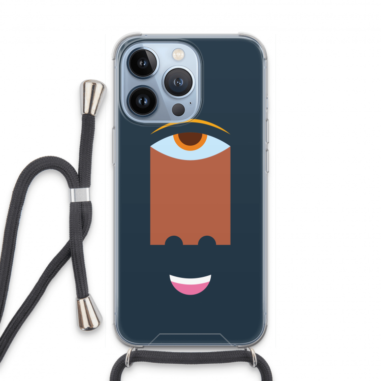 Mono M: iPhone 13 Pro Transparant Hoesje met koord