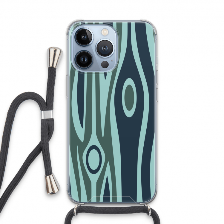 Bast B: iPhone 13 Pro Transparant Hoesje met koord