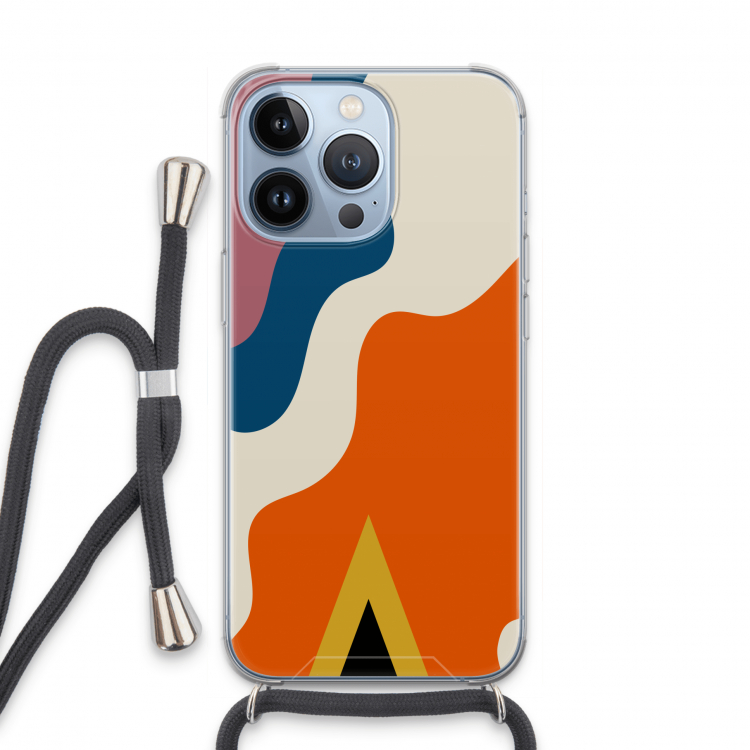 Noor A: iPhone 13 Pro Transparant Hoesje met koord