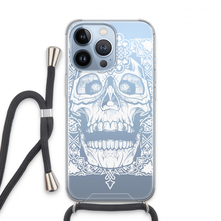 Seek & Destroy: iPhone 13 Pro Transparant Hoesje met koord