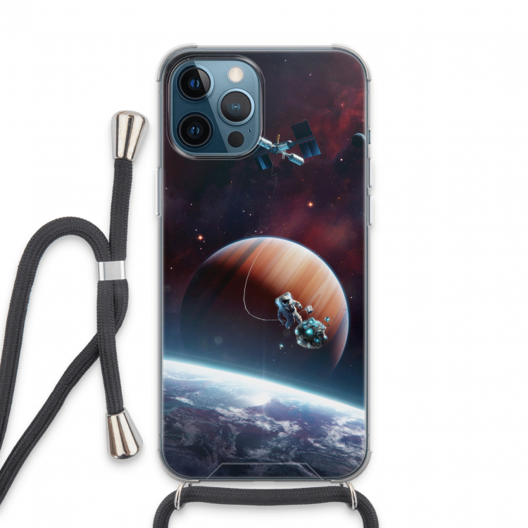 Examiner: iPhone 13 Pro Max Transparant Hoesje met koord