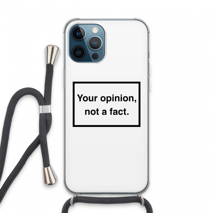 Your opinion: iPhone 13 Pro Max Transparant Hoesje met koord