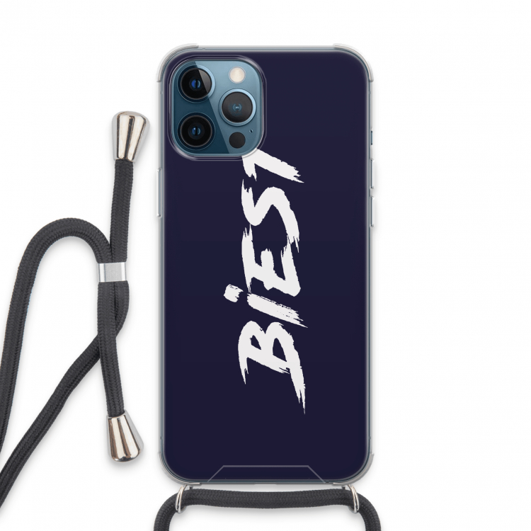 Biest: iPhone 13 Pro Max Transparant Hoesje met koord