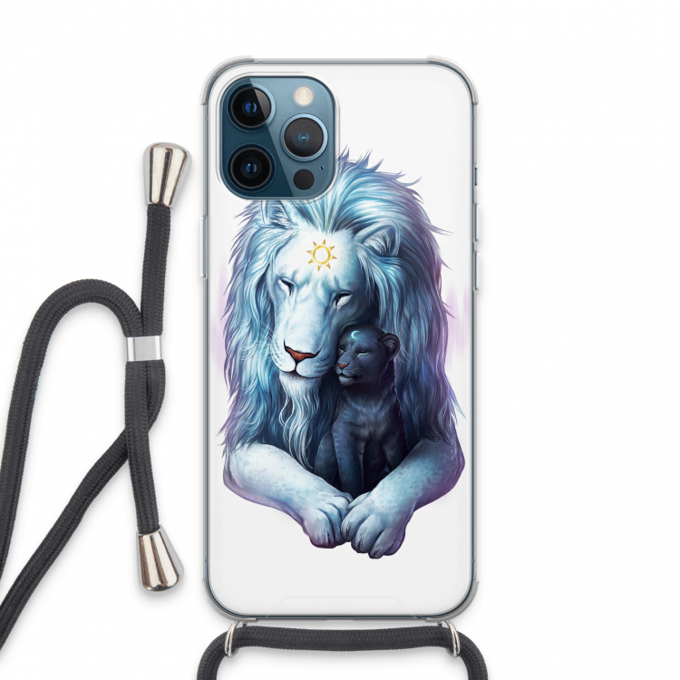 Child Of Light: iPhone 13 Pro Max Transparant Hoesje met koord