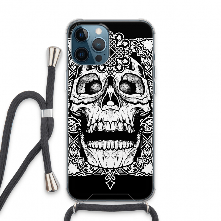 Seek & Destroy: iPhone 13 Pro Max Transparant Hoesje met koord