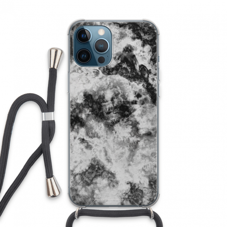 Onweer: iPhone 13 Pro Max Transparant Hoesje met koord