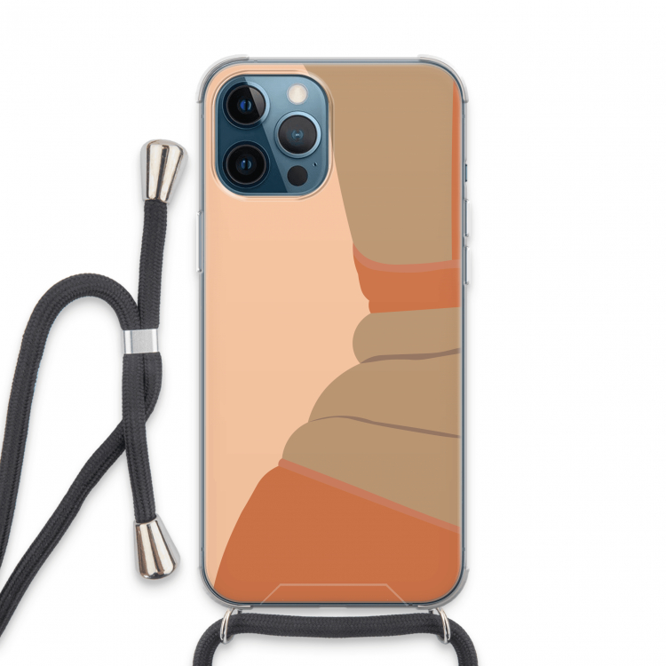 Bikini: iPhone 13 Pro Max Transparant Hoesje met koord