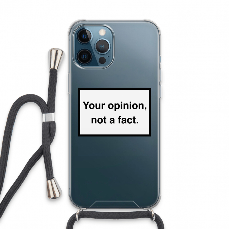 Your opinion: iPhone 13 Pro Max Transparant Hoesje met koord