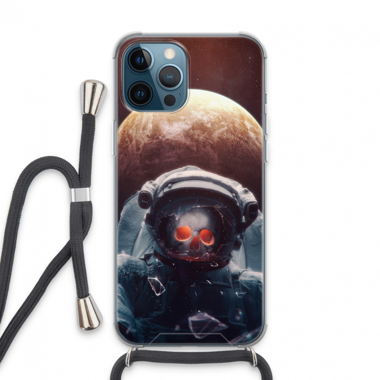 Voyager: iPhone 13 Pro Max Transparant Hoesje met koord