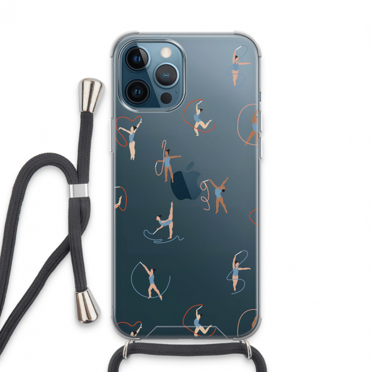 Dancing #3: iPhone 13 Pro Max Transparant Hoesje met koord