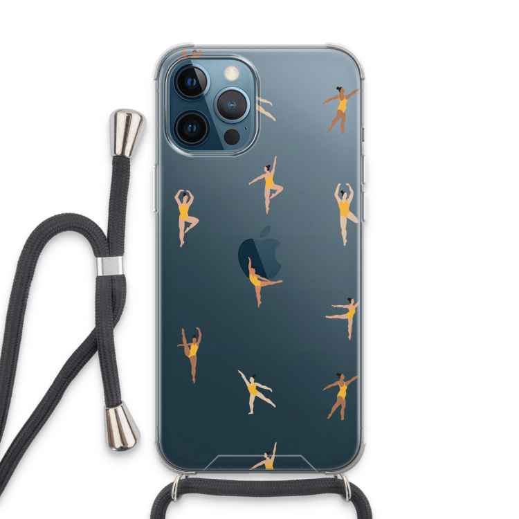 Dans #2: iPhone 13 Pro Max Transparant Hoesje met koord