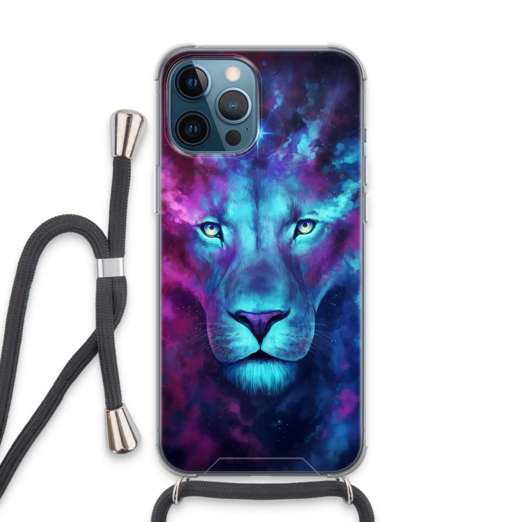 Firstborn: iPhone 13 Pro Max Transparant Hoesje met koord