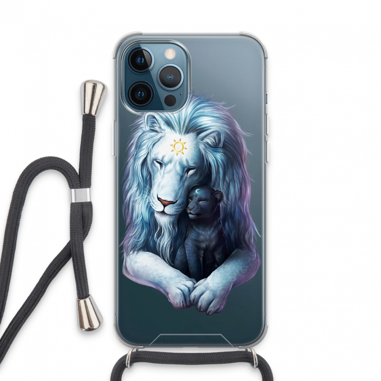 Child Of Light: iPhone 13 Pro Max Transparant Hoesje met koord