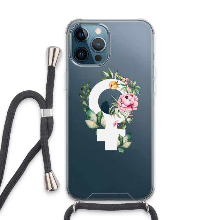 Venus: iPhone 13 Pro Max Transparant Hoesje met koord