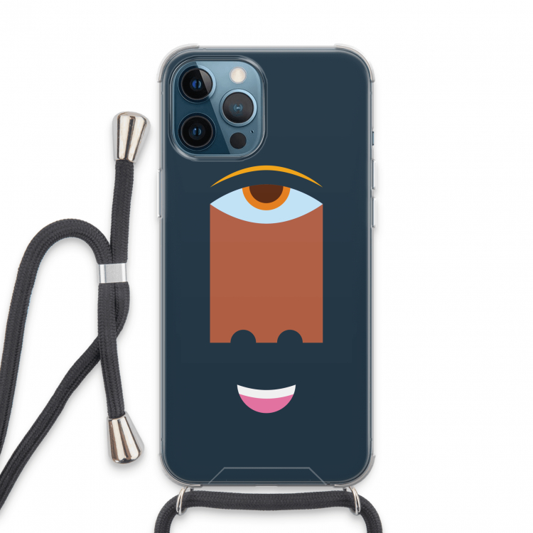 Mono M: iPhone 13 Pro Max Transparant Hoesje met koord