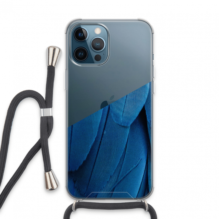 Pauw: iPhone 13 Pro Max Transparant Hoesje met koord