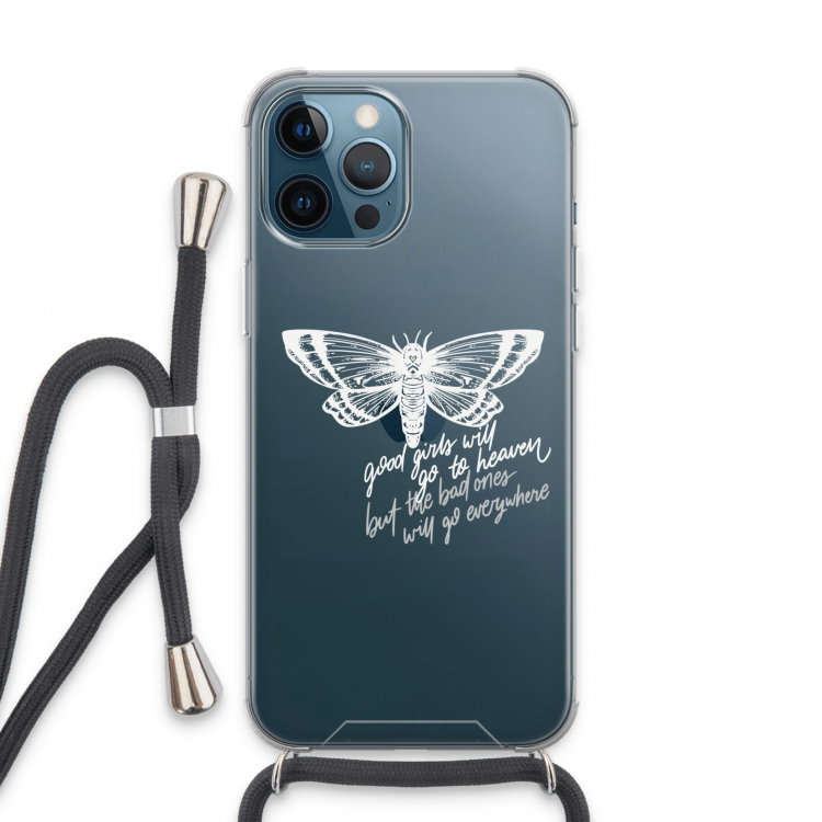 Good or bad: iPhone 13 Pro Max Transparant Hoesje met koord
