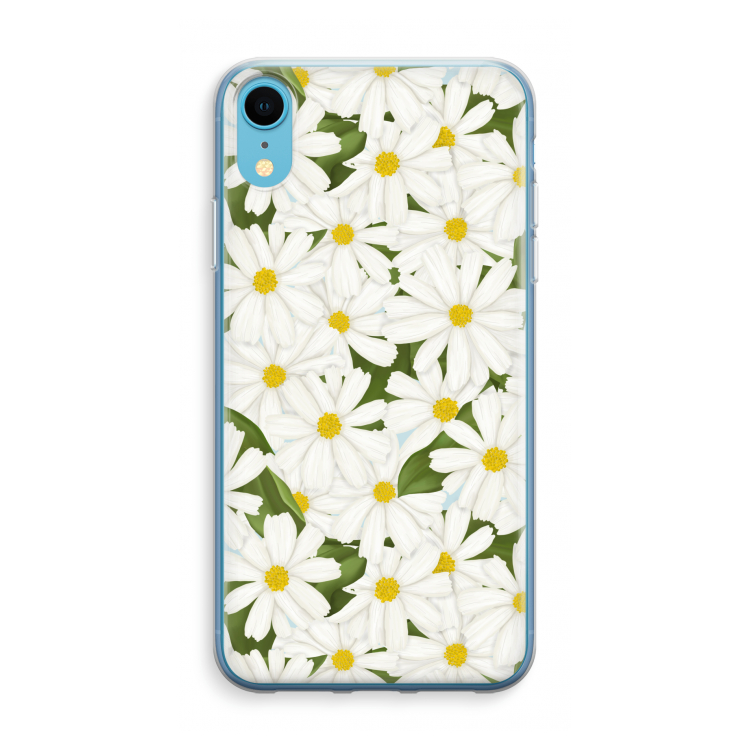 Summer Daisies: iPhone XR Transparant Hoesje