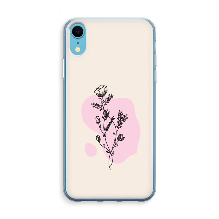 Roses are red: iPhone XR Transparant Hoesje