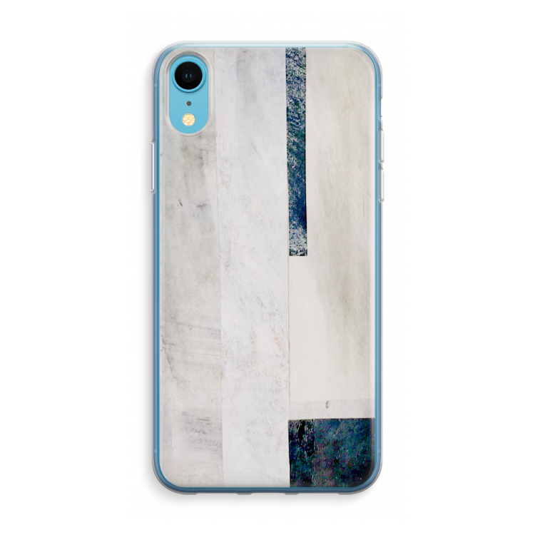 Meet you there: iPhone XR Transparant Hoesje