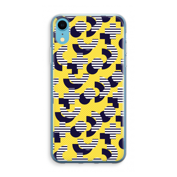 8-bit N°3: iPhone XR Transparant Hoesje