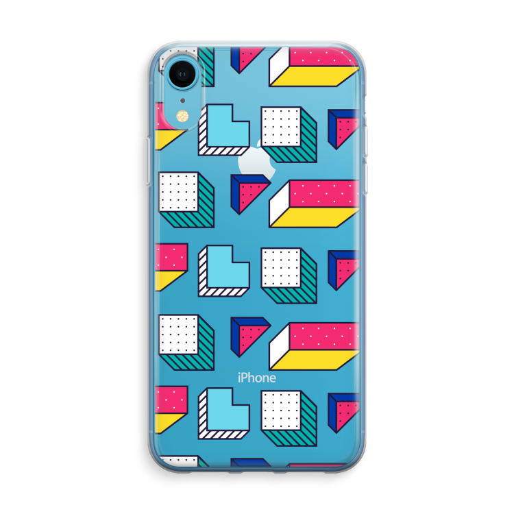 8-bit N°7: iPhone XR Transparant Hoesje