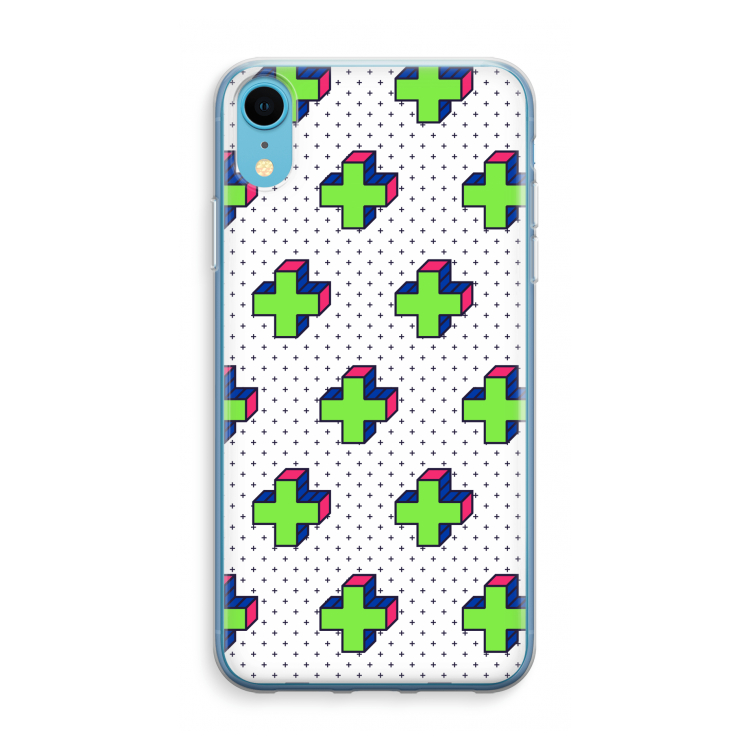 8-bit N°10: iPhone XR Transparant Hoesje