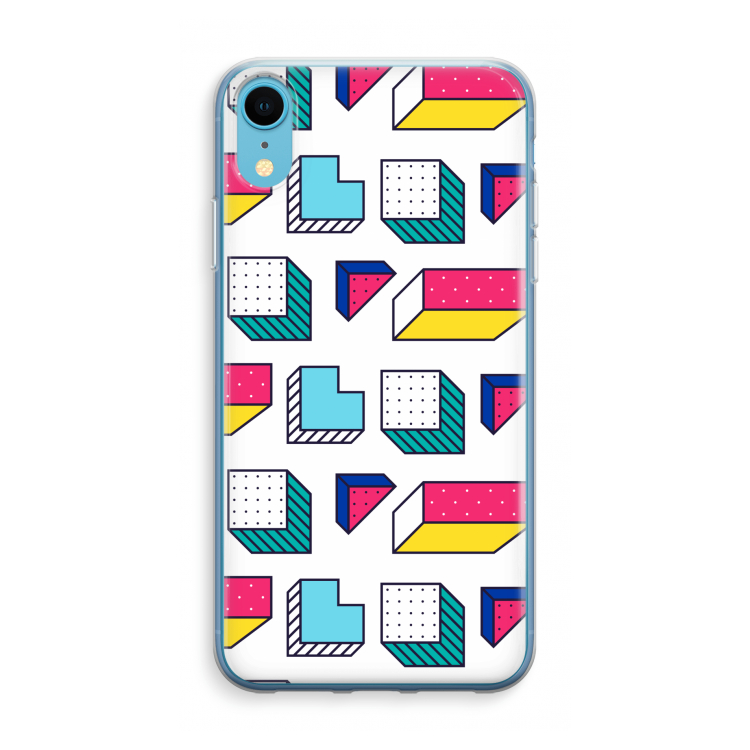 8-bit N°7: iPhone XR Transparant Hoesje