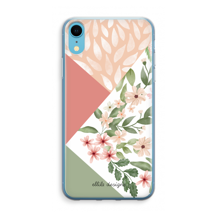 Sweet heaven geometrics: iPhone XR Transparant Hoesje