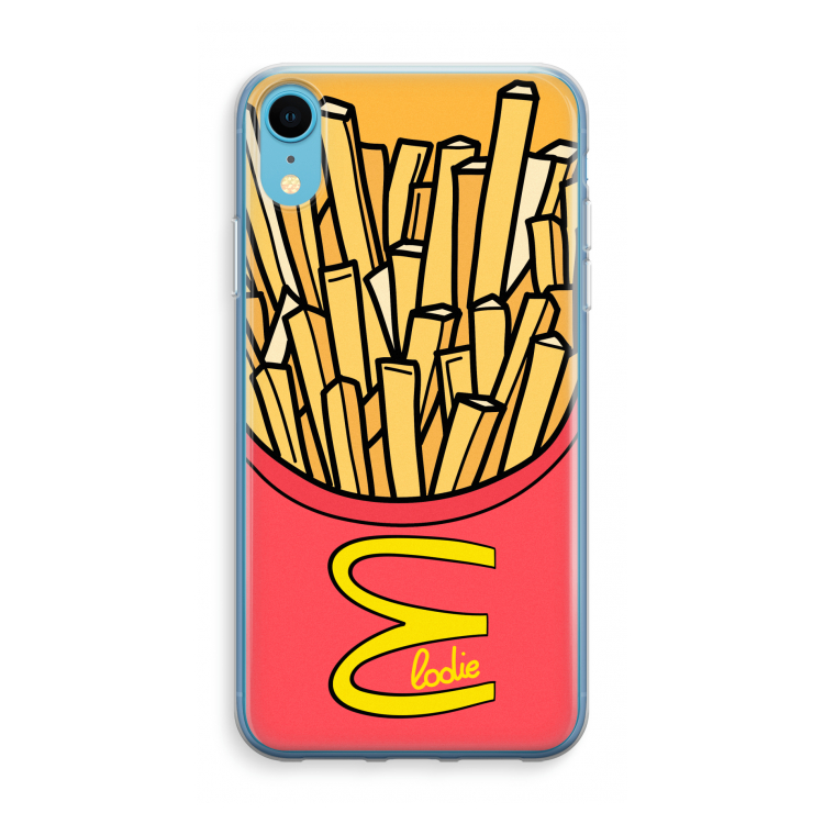 McElodie: iPhone XR Transparant Hoesje