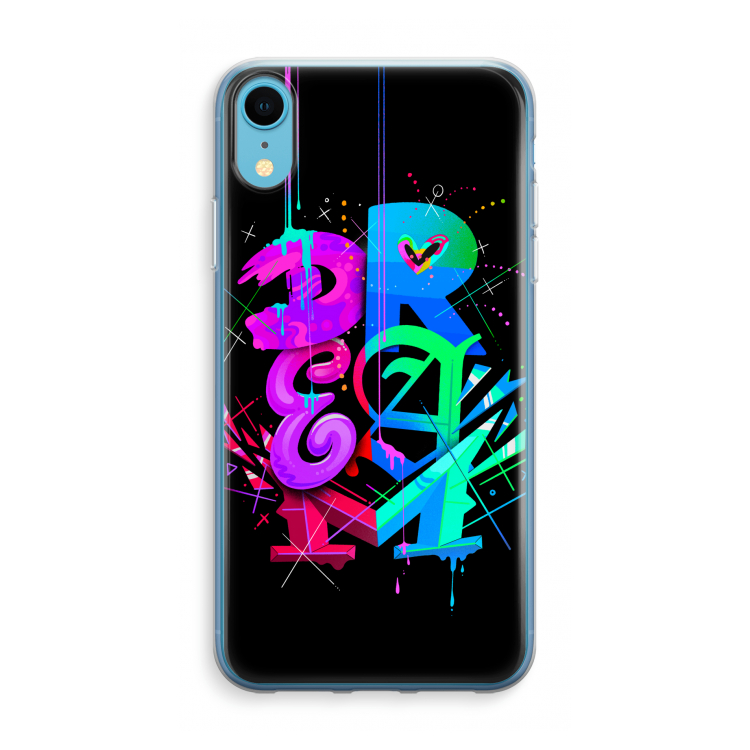 Dream: iPhone XR Transparant Hoesje