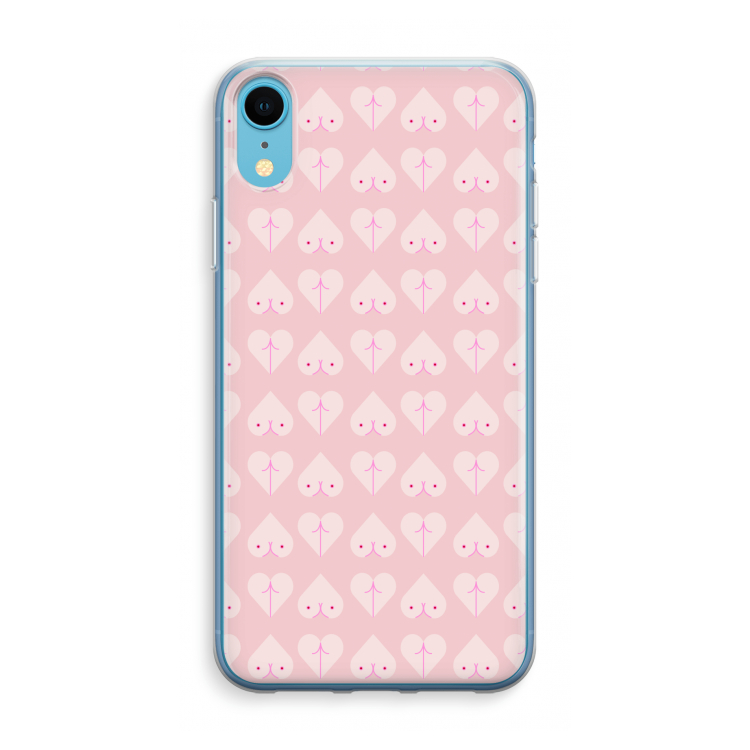 Ass 'n Titties: iPhone XR Transparant Hoesje