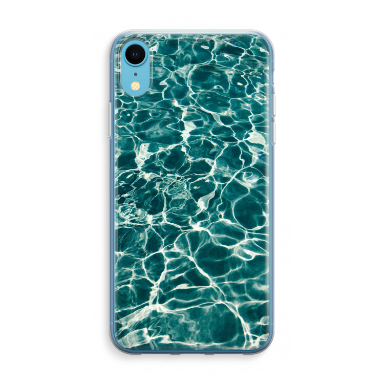 Weerkaatsing water: iPhone XR Transparant Hoesje