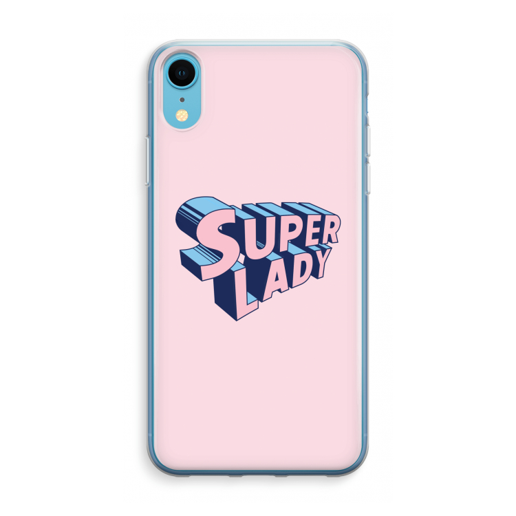 Superlady: iPhone XR Transparant Hoesje