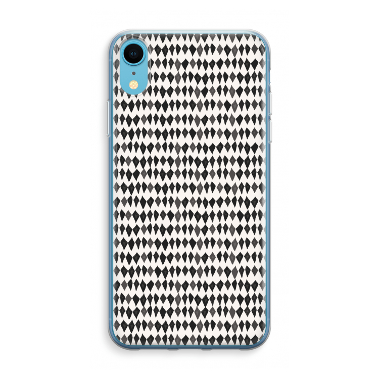 Crazy shapes: iPhone XR Transparant Hoesje